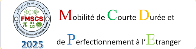 Mobilité de courte durée à l’étranger pour l’année 2025